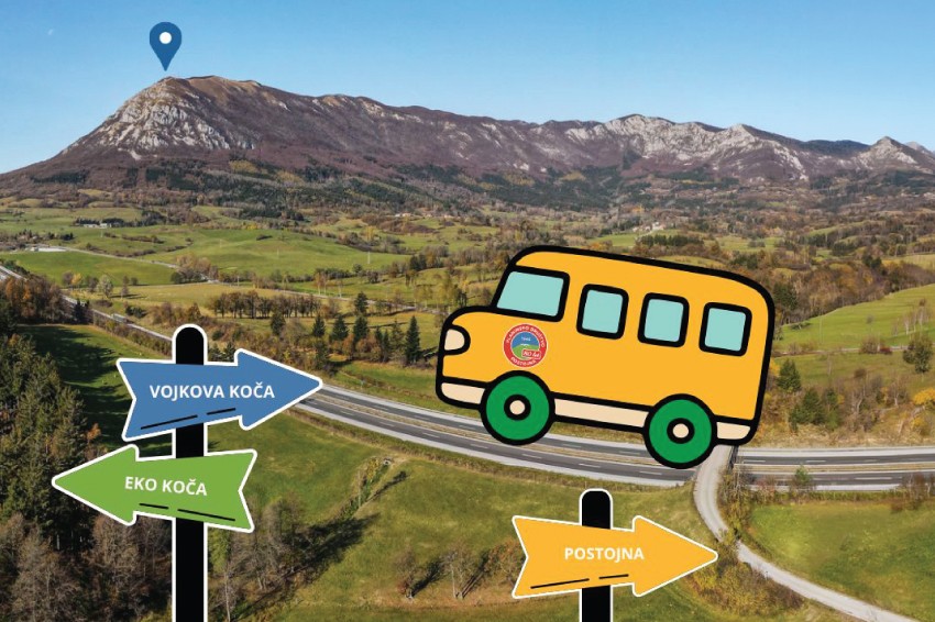 Organiziran avtobusni prevoz iz Postojne na Nanos