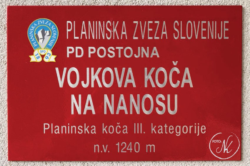 Javni razpis za najem Vojkove Koče na Nanosu